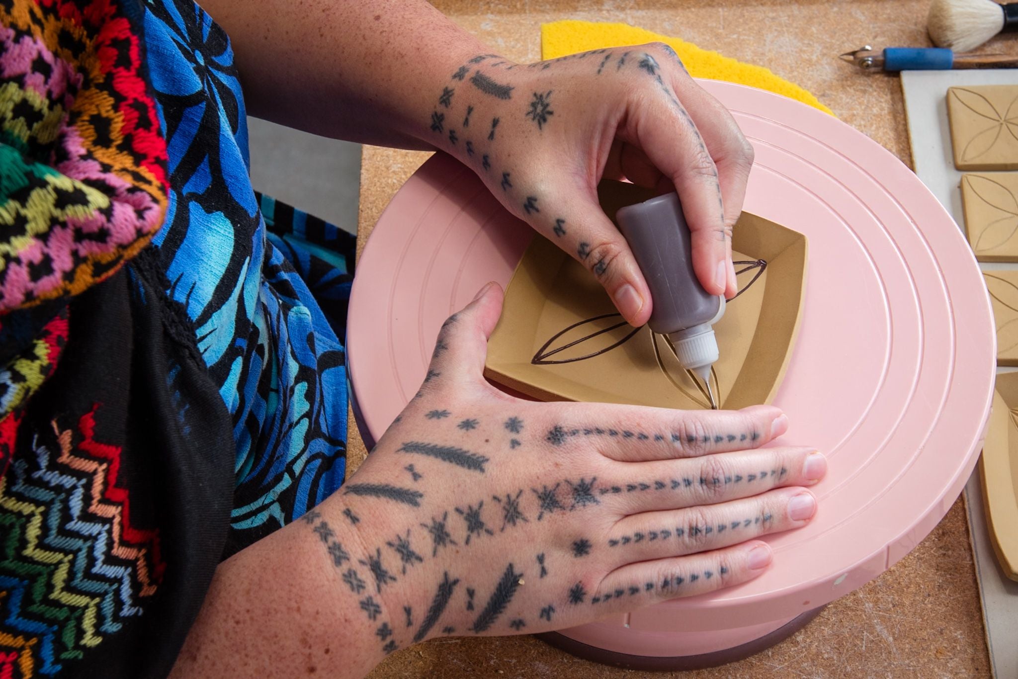 Amanda Stowers' ceramic work