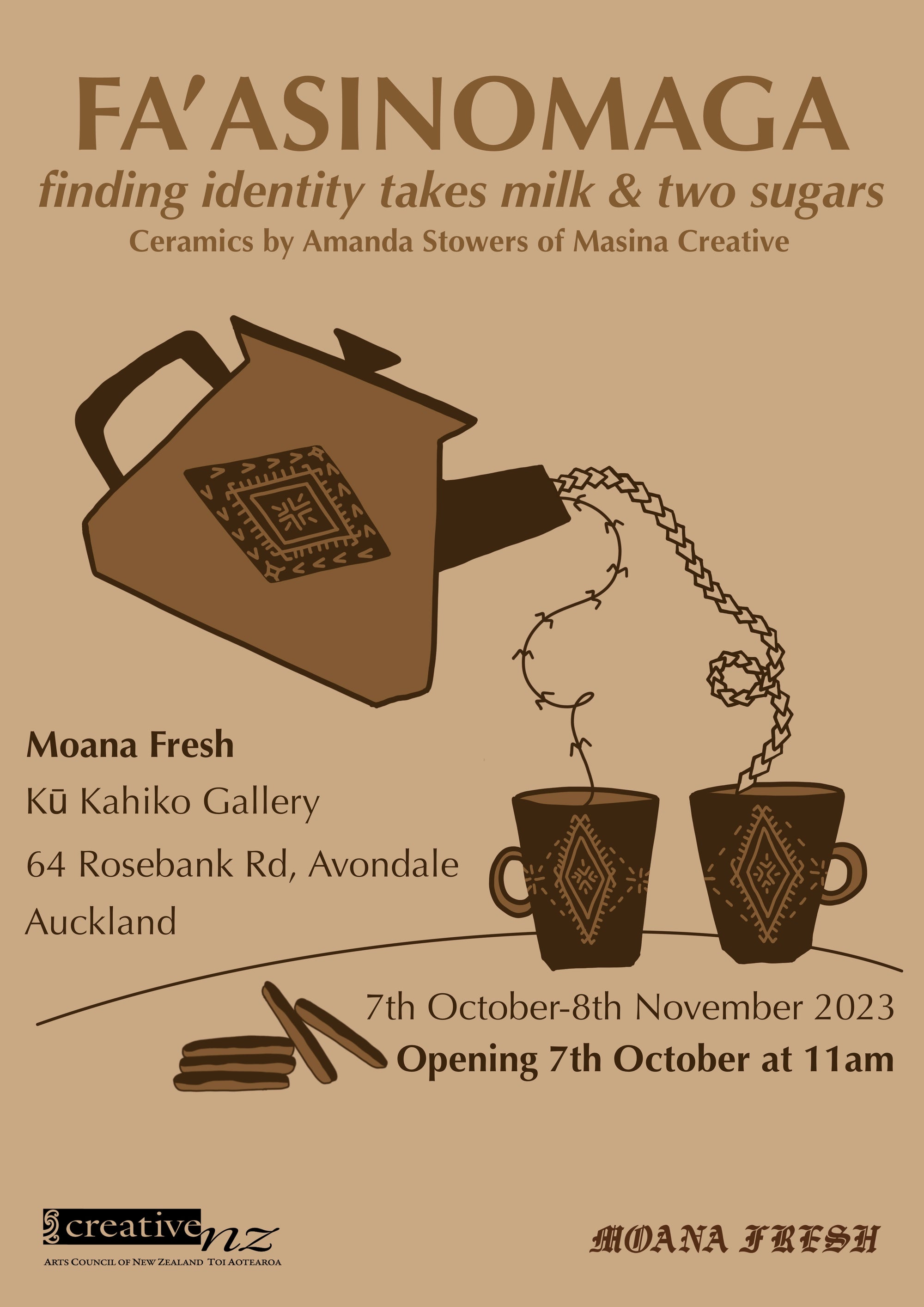 Work from the Fa'asinomaga exhibition